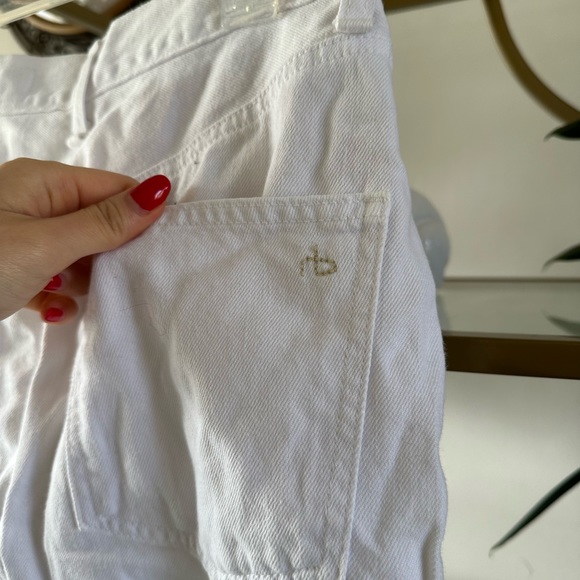 Rag & bone white denim skirt - Picture 4 of 7